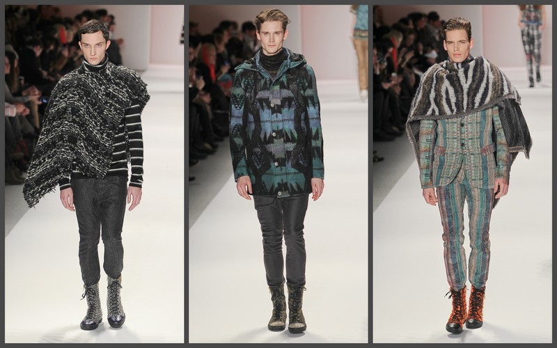 Custo Barcelona 2013 fall/winter images courtesy of Ernest Green