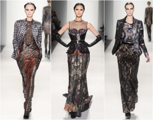 Falguni & Shane Peacock 2013 fall/winter images courtesy of mbfashionweek.com