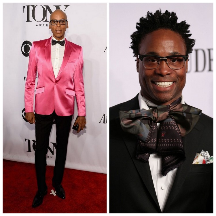 Rupaul and Billy Porter images courtesy of buzz feed.com, respectively