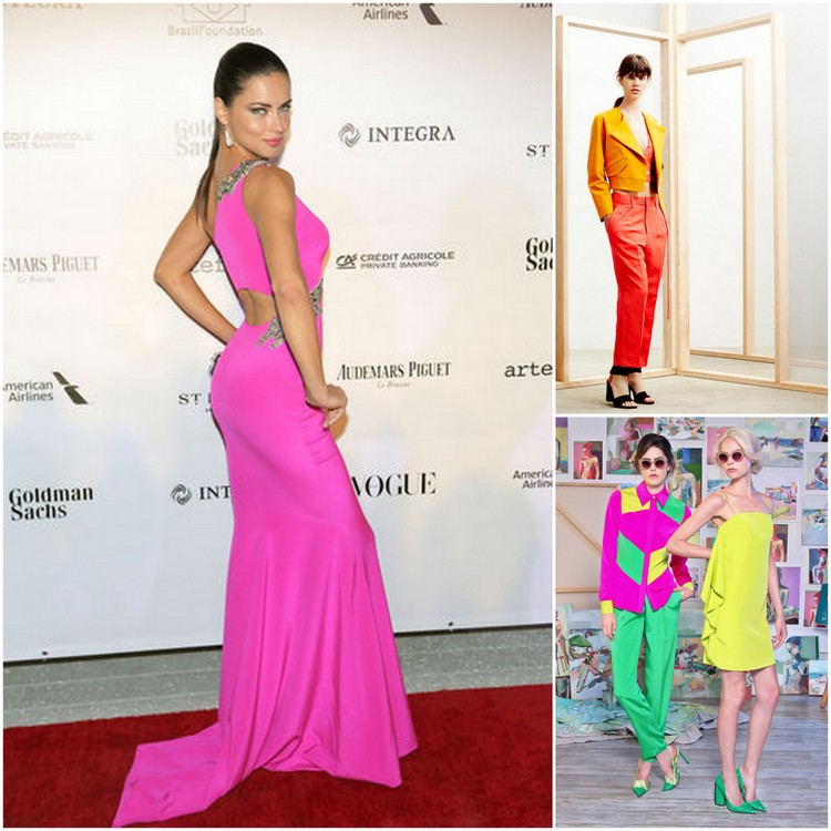 Adriana Lima image courtesy of standard.co.uk and Derek Lam Crosby and Christian Sirianao resort 2015 courtesy of style.com