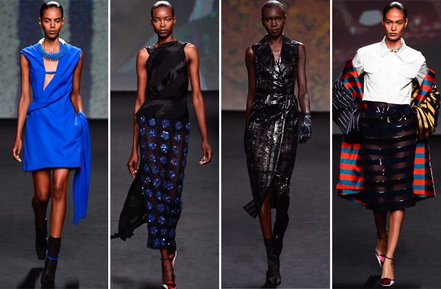 Dior fall/winter 2013 show. Image courtesy of rolling out.com