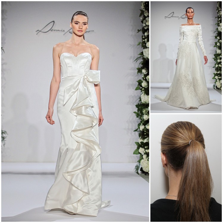 Dennis Basso Bridal Fall 2015 images courtesy of Ernest Green/fashionreverie.com