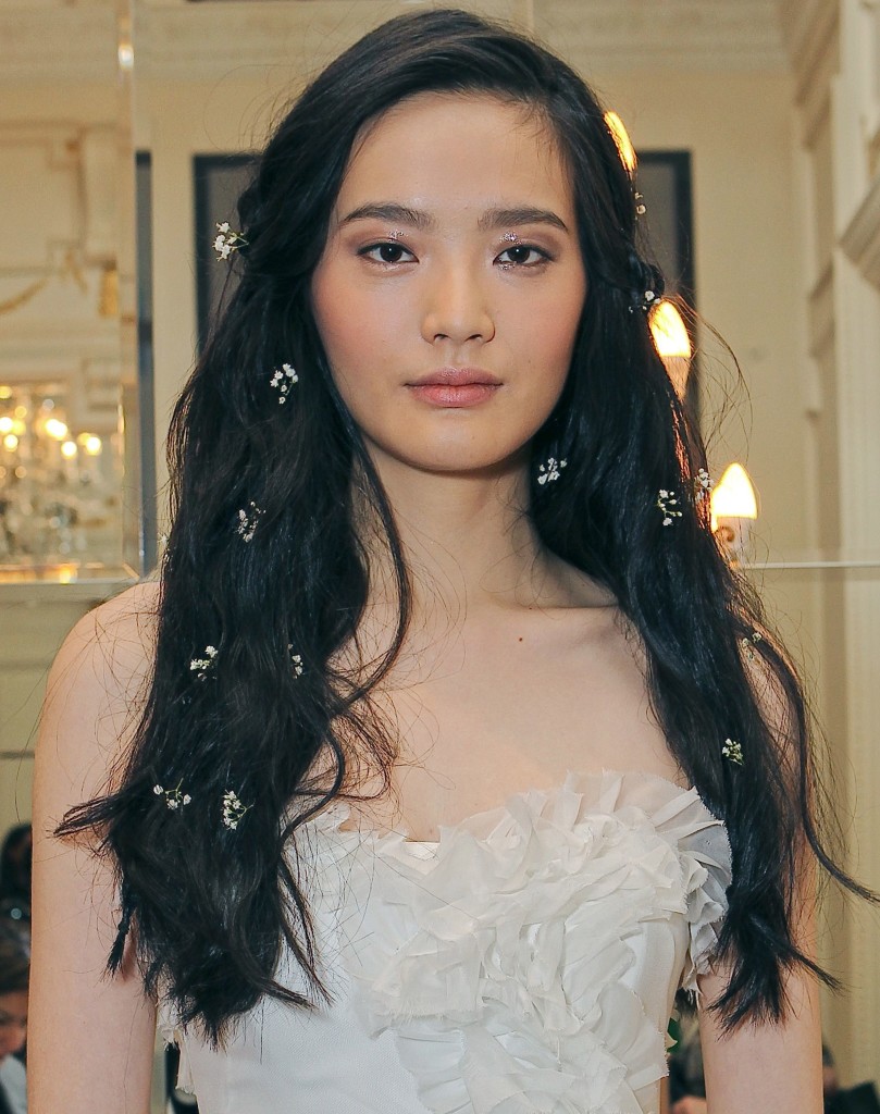 Marchesa fall 2015 Beauty Image courtesy of Ernest Green/fashionreverie.com