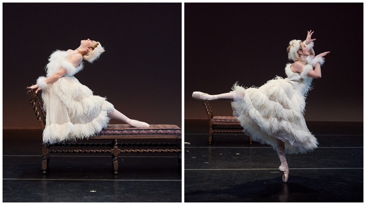 Elena Zahlmann in NYTB's "La Chatte Metamorphosee en Femme"